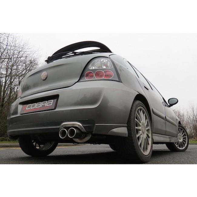 Cobra Exhaust MG ZR 1.4 & 1.8 (105/120/160) Cat Back Performance Exhaust
