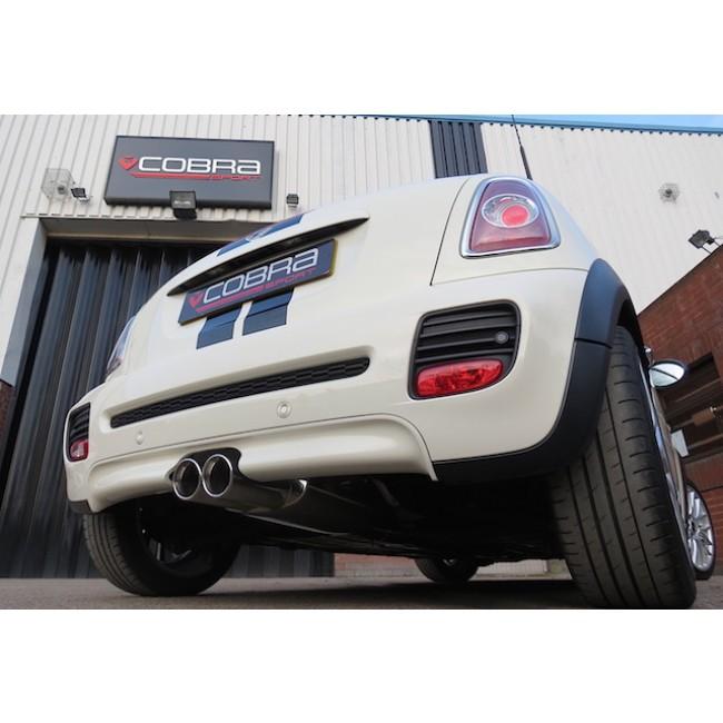 Cobra Exhaust Mini (Mk2) Cooper S / JCW (R58) Coupe Cat Back Performance Exhaust