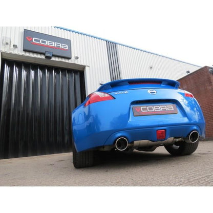 Cobra Exhaust Nissan 370Z Cat Back Performance Exhaust (Y-Pipe, Centre and Rear Sections)