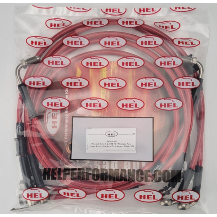 HEL Performance CL-REN-6-322 Brake Lines Stainless Steel Braided | ML Performance Car Parts