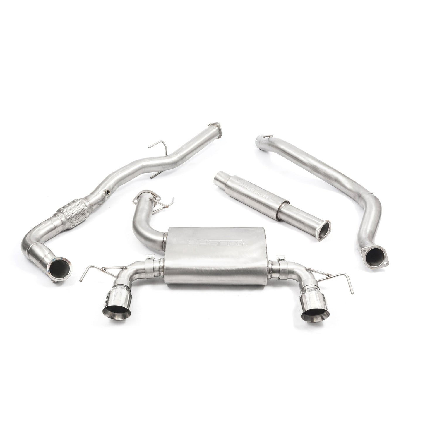 Cobra Exhaust Vauxhall Corsa D VXR Nurburgring (07-09) Turbo Back Performance Exhaust