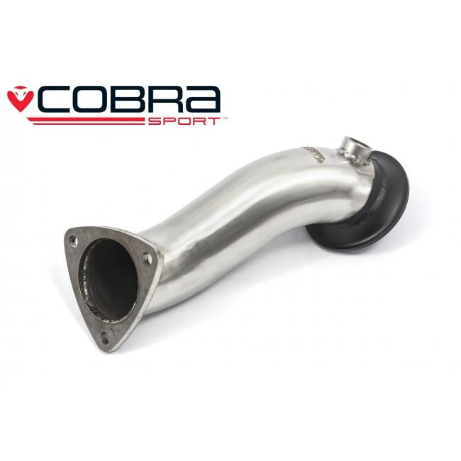 Cobra Exhaust Vauxhall Corsa D VXR (10-14) Pre-Cat & Sports Cat / De-Cat Second Pipe Performance Exhaust