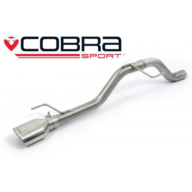 Cobra Exhaust Vauxhall Corsa D 1.2 & 1.4 (07-14) Venom Box Delete Rear Performance Exhaust