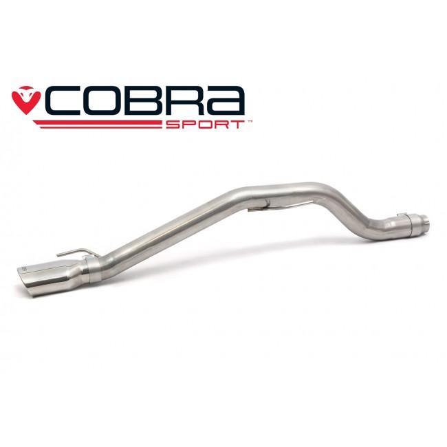 Cobra Exhaust Vauxhall Corsa E 1.4 N/A (15-19) Venom Box Delete Rear Performance Exhaust
