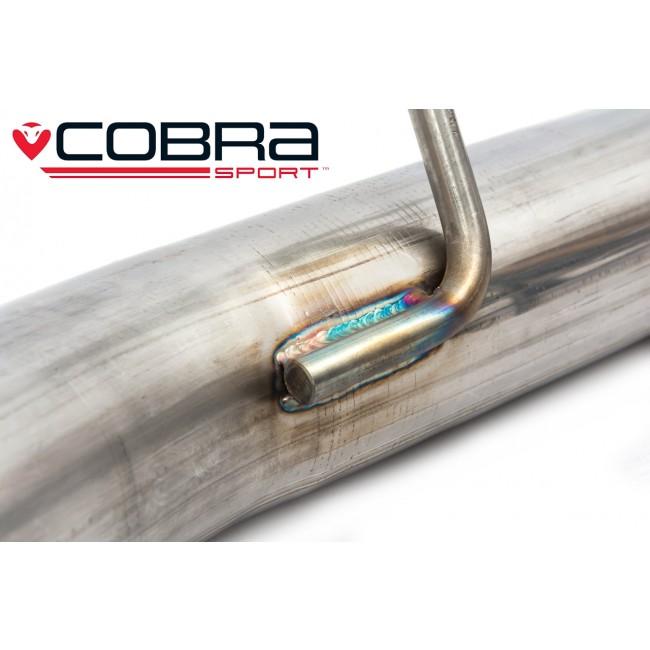 Cobra Exhaust Vauxhall Corsa E 1.4 Turbo (15-19) Venom Box Delete Rear Performance Exhaust