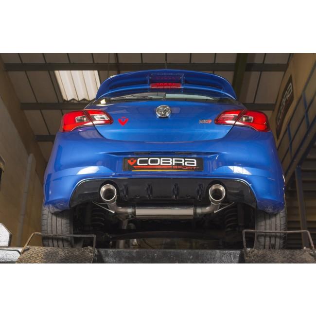 Cobra Exhaust Vauxhall Corsa E VXR (15-18) Turbo Back Performance Exhaust