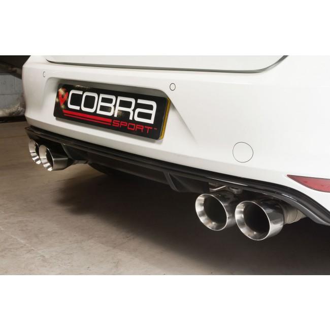 Cobra Exhaust VW Golf R (Mk7) 2.0 TSI (5G) (12-18) Turbo Back Performance Exhaust