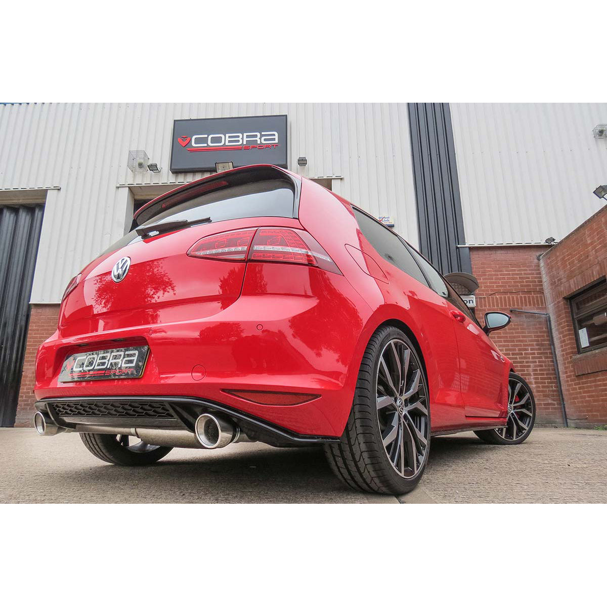 Cobra Exhaust VW Golf GTI (MK7) 2.0 TSI (5G) (12-17) Cat Back Performance Exhaust